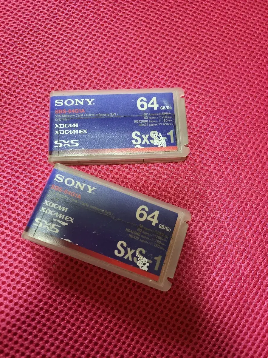 SONY SxS-1 64GB 메모리 카드 2개 일괄판매 | 브랜드 중고거래 플랫폼